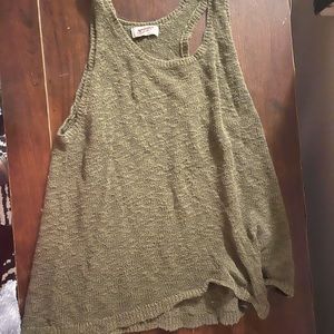 knit tank top